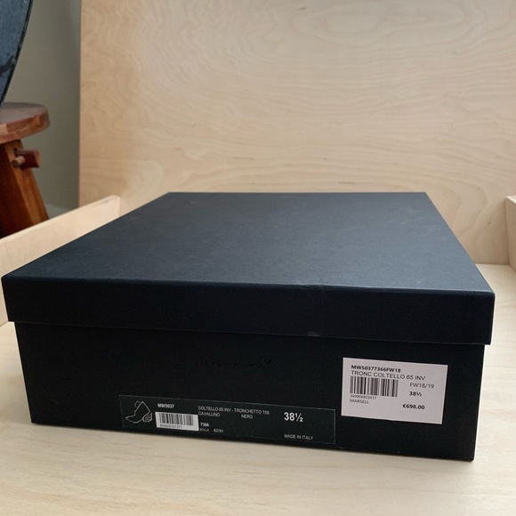 marsell cavallino tronc coltello 65 boots size 38.5 - Picture 6 of 6